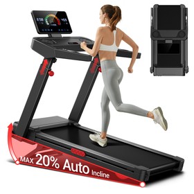 ROBORE L10 Foldable Treadmill with 20% Incline