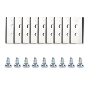 9pcs Robotic Lawn Mower Blades and Screws for Goat Bot Unicut H1
