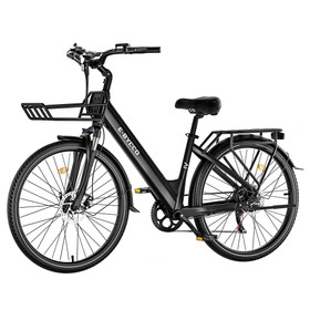 E•Bycco V1 Vélo électrique 500 W 36 V 15,6 Ah Noir