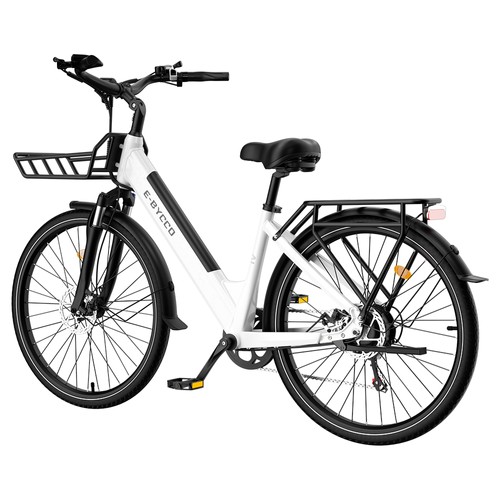 E•Bycco V1 Elektrofahrrad 500W 36V 15,6Ah Weiß