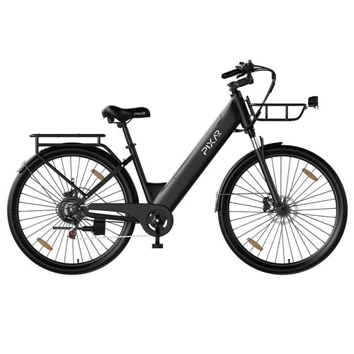 PIXAR C1 PRO 250W Elektrofahrrad für Pendler, Schwarz