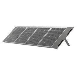 NEWSMY 200W Tragbares Solarpanel, 24,3% hocheffiziente BC-Zellen, IP65 wasserdicht, MC4/XT60/DC-Ausgang, faltbares Design, 4 Stützfüße, für Camping, Wohnmobile & Notstromversorgung, kompatibel mit Powerstations