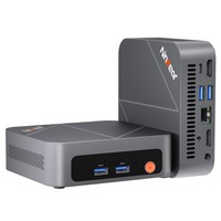 Ninkear M7 Mini PC, Intel Core i7-1185G7 4 magos 3.0GHz, 16GB RAM 512GB SSD, Dupla HDMI 4K kijelző + Type-C, WiFi 6 Bluetooth 5.2, 2*USB3.0, 2*USB2.0, 1*RJ45, 1*Audio Jack, VESA tartó