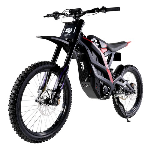 79BIKE Falcon Pro Elektromotorrad 10kW 72V 35Ah Schwarz Rot