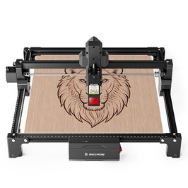 Mecpow X3S 12W Graveur Laser, vitesse élevée 10000 mm/min, précision 0,01 mm, zone de travail 360×360 mm, extensible jusqu’à 360×730 mm, connectivité WiFi et USB-C, compatible LightBurn, système de protection contre l’inclinaison