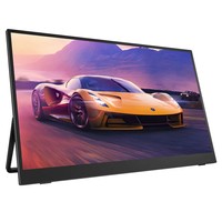 SUPERFECT UGame K7 Játékmonitor, 17,3 hüvelykes 2560×1440 QHD IPS Kijelző, 144Hz Frissítési Frekvencia, 10ms Válaszidő, HDR, FreeSync, 100% sRGB, 400 nit Fényerő, 178° Széles Betekintési Szög, Beépített Hangszórók, USB-C és Mini HDMI, 75×75mm VESA Ta