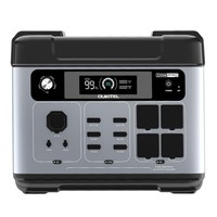 OUKITEL P2001 Pro 3200W hordozható töltőállomás, 2048Wh LiFePO4, 4×AC aljzat (6400W túlfeszültség), Ultragyors AC és napelemes töltés, UPS biztonsági mentés, 4 USB-C és 2 USB-QC, MPPT napelemes generátor otthonra és kültéri használatra