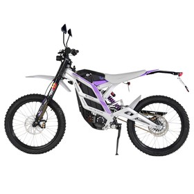 79BIKE Falcon Pro Moto électrique 10 kW 72 V 35 Ah Argent Violet