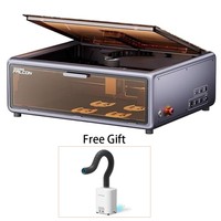 Creality Falcon A1 10W FDA Class 1 Laser, 600mm/s Fast Engraving, Built-in Camera, Smart Material Detection Eye-Protection Cover,  0.06 - 0.08mm Compressed Spot, Extraction Fan, 305*381mm