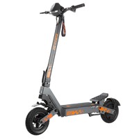 Kukirin G2 Foldable Electric Scooter 2026 Upgrade 800W Motor 48V 15.6Ah Battery 10-inch Tire 45km/h Max Speed 55km Range Touchscreen Display Disc Brake 7 Light System
