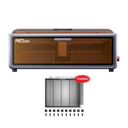 Creality Falcon A1 10W Graveur laser , caméra intelligente, vitesse rapide de 600 mm/s, ventilateur d'extraction, 305*381 mm