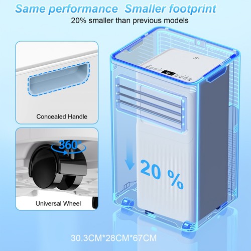 HUMILABS A016TC Tragbare Klimaanlage
