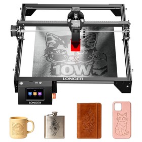 LONGER RAY5 Graveur laser 10 W avec prise UE