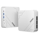 FIREBAT F1 Mini-PC, AMD Ryzen 7 H255, 8 Kerne 16 Threads bis zu 4,9 GHz, AMD Radeon 780M Grafik, 16GB LPDDR5 RAM, 512GB SSD, USB4 40Gbps, DP+HDMI+Type-C 4K Dreifach-Display, WiFi 6 Bluetooth 5.2, 2.5G RJ45 LAN, Dual M.2 SSD-Erweiterung
