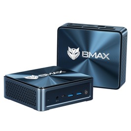 BMAX B11 Pro Mini-PC, Intel Core Ultra 5 115U 8 Kerne 10 Threads max. 4,2 GHz, 16 GB LPDDR5 RAM 512 GB PCIe NVMe SSD, Doppelte Kupfer-Heatpipes, DP+HDMI+Typ-C Dreifach-Display, WiFi 6 Bluetooth 5.2, 2.5G RJ45, 2*USB3.2, 2*USB2.0