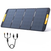 VTOMAN VS400 400W Összecsukható Napelem, 23%-os magas hatásfokú monokristályos cellák, IP67 vízálló ETFE felület, állítható támasztóállvány, MC4 csatlakozó hordozható energiatárolókhoz