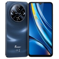 FOSSiBOT S5 okostelefon, Unisoc T615 nyolcmagos processzor, 4 GB RAM + 128 GB ROM, 6000 mAh akkumulátor, 6,88"-os 120 Hz-es HD+ kijelző, 13 MP-es hátlapi kamera, 8 MP-es előlapi kamera, NFC, Dual SIM, arcfelismerő és ujjlenyomat-feloldás