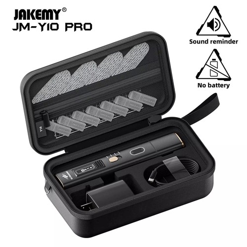 Jakemy JM‑Y10 Pro 2‑in‑1 Ultrasonic Cutter & Polisher – 30% Off, OLED Display, 73‑Piece Kit, EU Plug – $63.11 Deal