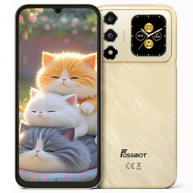 FOSSiBOT S7 Smartphone Golden Wheat