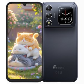 FOSSiBOT S7 Smartphone Obsidian Black
