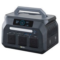 IEETek P800 hordozható erőmű, 800 W tiszta szinusz kimenet, 1600 W túlfeszültség, 512 Wh LiFePO4 akkumulátor, 1,2 órás gyorstöltés, ≤10 ms EPS biztonsági mentés, 95%-os konverziós hatásfok, 4000+ ciklus, 10 kimenet kempingezéshez és vészhelyzeti bizt