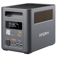 AFERIY Nomad1800 Pro hordozható erőmű, 1800 W-os tiszta szinusz kimenet, 1024 Wh-s LiFePO4 akkumulátor, 5120 Wh-ig bővíthető, 1000 W AC gyorstöltés, 500 W XT60 napelemes bemenet, ≤10 ms UPS, 140 W PD gyorstöltés, 9 kimenet