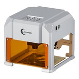 Carverall K4 3W Mini-Lasergravierer, 0,05 mm Präzision, 80×75 mm Arbeitsbereich, 1000 mm/min Geschwindigkeit, WLAN-Konnektivität, 10.000 Stunden Laserlebensdauer, CutLabX- & LightBurn-kompatibel, für Holz, Leder/Papier/Kunststoff