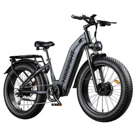 HIKNIGHT H2 PRO Elektromos Kerékpár, 3000W Kétmotoros Meghajtás, 61km/h Max. Sebesség, 145km Hatótáv, 52V 20Ah Akkumulátor, 26