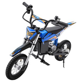 iScooter A12 Kids Electric Dirt Bike 350W 36V 4.5Ah Blue