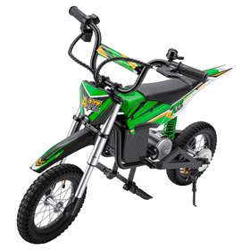 iScooter A12 Kids Electric Dirt Bike 350W 36V 4.5Ah Green