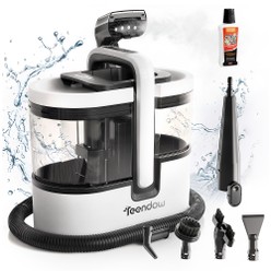 Teendow C7 Max Szőnyegporszívó, 1800W teljesítmény, 16kPa szívóerő, ≥100°C gőz, 4 tisztítási mód, permetezés, súrolás és porszívózás, 1600ml/1500ml dupla víztartály