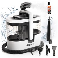 Teendow C7 Max szőnyegporszívó, 1800 W teljesítmény, 16 kPa szívóerő, ≥100 °C gőz, 4 tisztítási mód, permetezés, súrolás és porszívózás, 1600 ml/1500 ml dupla víztartály