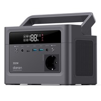 DaranEner Cubus350L hordozható erőmű, 288 Wh-s LiFePO4 akkumulátor, 350 W tiszta szinusz kimenet, 700 W túlfeszültség, 80 W napelemes bemenet, 45 W USB-C PD, kettős 18 W-os USB-A, 60 W DC5521 kimenet, kempingezéshez, utazáshoz és vészhelyzeti biztons