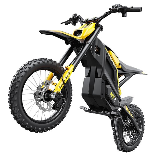 MT2 Terräng Elmotorcykel 48V 22.5Ah 3000W Gul
