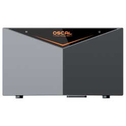 Oscal Power Storage 2000 Centrale électrique portable, Batterie LiFePO4 1920Wh, Extensible à 9600Wh, Sortie CA 1200W, Entrée Solaire 2400W 4 MPPT, Micro-onduleur 800W Intégré, UPS 0,01s, 3500+ Cycles, Wi-Fi & Bluetooth, IP65