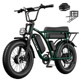 PHILIAM ET9 Dual Motor Electric Bike 1000W*2 52V 25Ah*2