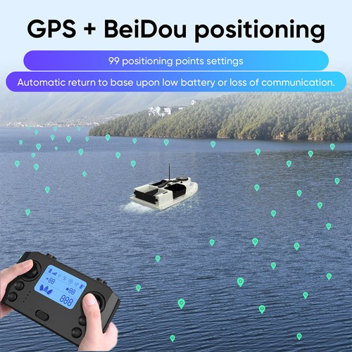 LOKEEVAN D19 GPS RC Fiskebåt