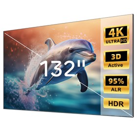 ProjeStar 132" Seamless ALR Projector Screen