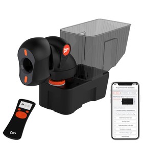 PONGBOT Nova S Pro Table Tennis Serving Robot, 264 Built-in Training Programs, 150 Ball Capacity, 60r/s Max Spin, 15m/s Max Ball Speed, 30–90 Balls/Min Frequency, 9 Spin Types, Bluetooth & APP Control