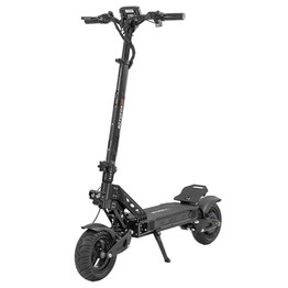 BOYUEDA G2 Trottinette Électrique, Moteur 1600W, Vitesse Maximale de 55km/h, Batterie 52V 19Ah, Autonomie de 60 à 70km, Pneus Tout-Terrain de 10 Pouces, Freins à Disque Hydrauliques Avant et Arrière, Double Suspension, Déverrouillage NFC, Écran LCD