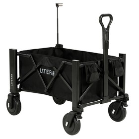 LITEFAR Orion Chariot utilitaire électrique télécommandé Noir