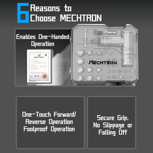 MECHTRON TL-T007S PRO 4V T-förmiger Cyber-Schraubendreher