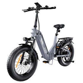 EB8 Foldable Electric Bike 250W 48V 15Ah Gray