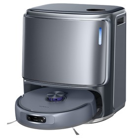Refurbished Narwal Freo Z10 Ultra Robot Vacuum with Selfemptying Base Station 18000Pa Suction AI Vision DirtSense Technology Tanglefree Brush 4575°C Hot Water Wash LDS Navigation 8N Mopping Gray