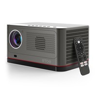 Felújított ETOE Whale Pro 1800 ANSI projektor, natív 1080P felbontás, 4K dekódolás, WideVine L1, autofókusz és automatikus trapézkorrekció, 2 db 10 W-os sztereó hangszóró, kétsávos Wi-Fi