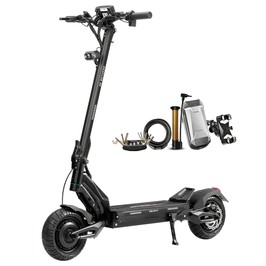 BOYUEDA G6 Faltbarer Elektroroller, Doppelte 1600W-Motoren, 3600W Spitzenleistung, 70 km/h Höchstgeschwindigkeit, 52V 28Ah Batterie, 120 km Reichweite, 10-Zoll-All-Terrain-Reifen, Typ-C-Federung, hydraulische Scheibenbremsen