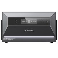 OUKITEL EP2500 Hordozható Erőmű, 2500 W Kimenet, 2048 Wh LiFePO4 Akkumulátor, 4000 W Napelemes Bemenet, 4 MPPT, 2500 W Hálózati Kimenet, 3000 W Bypass Tápellátás, 16,384 kWh Bővíthető Kapacitás, 4000+ Ciklus, IP65