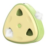 Fluffee Jouet Interactif pour Chat en Forme de Fromage