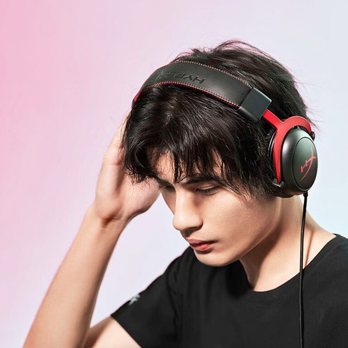 HyperX Cloud II Gaming Headset 7.1 Surround Sound Slitstark Aluminiumram Fungerar med PC, PS5, PS4