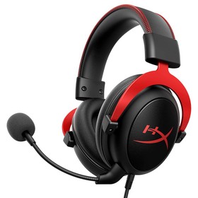 HyperX Cloud II Gaming Headset 7.1 Surround Sound Durable Aluminum FrameWorks with PC, PS5, PS4